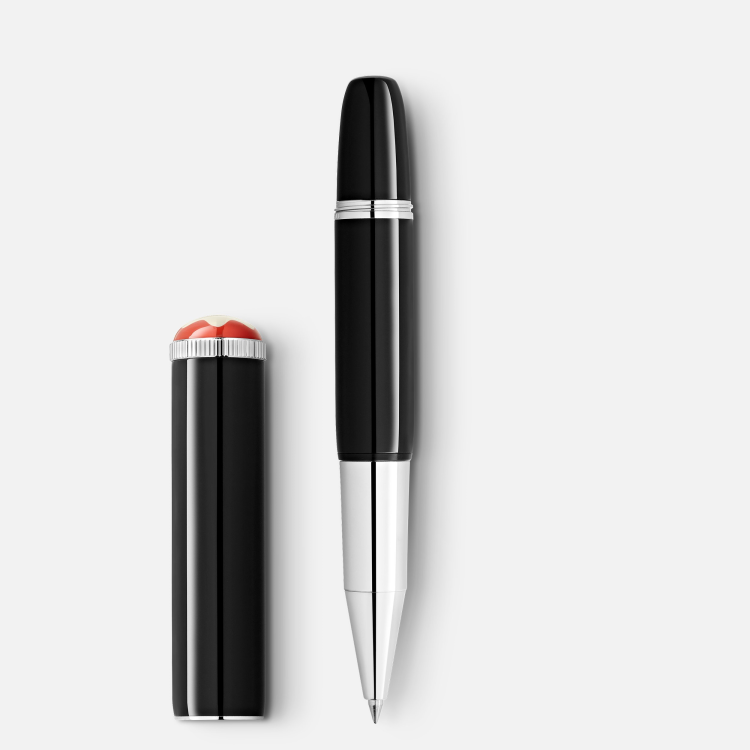 Rollerball noir Montblanc Heritage Rouge et Noir « Baby » Édition Spéciale