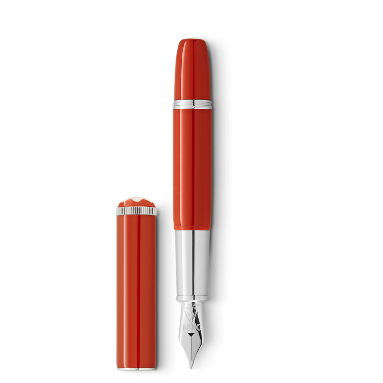 Stylo-Plume Montblanc Heritage Rouge et Noir « Baby » Édition Spéciale Corail