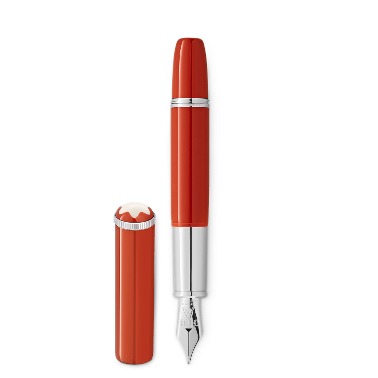 Stylo-Plume Montblanc Heritage Rouge et Noir « Baby » Édition Spéciale Corail