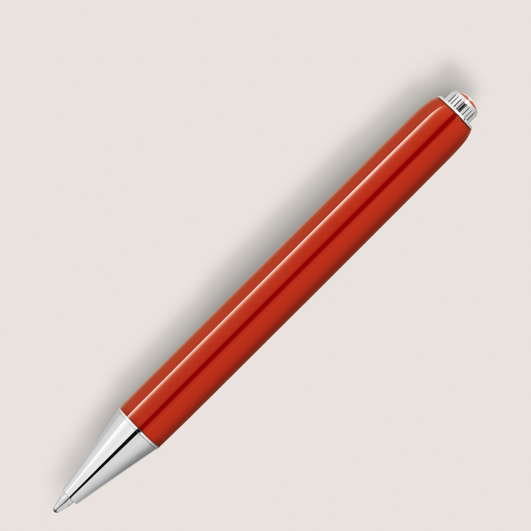 Stylo-Bille Montblanc Heritage Rouge et Noir « Baby » Édition Spéciale Corail