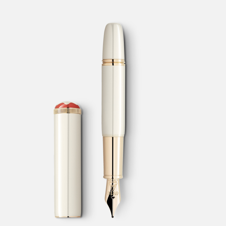 Stylo plume (M) couleur ivoire Montblanc Heritage Rouge et Noir « Baby » Édition Spéciale