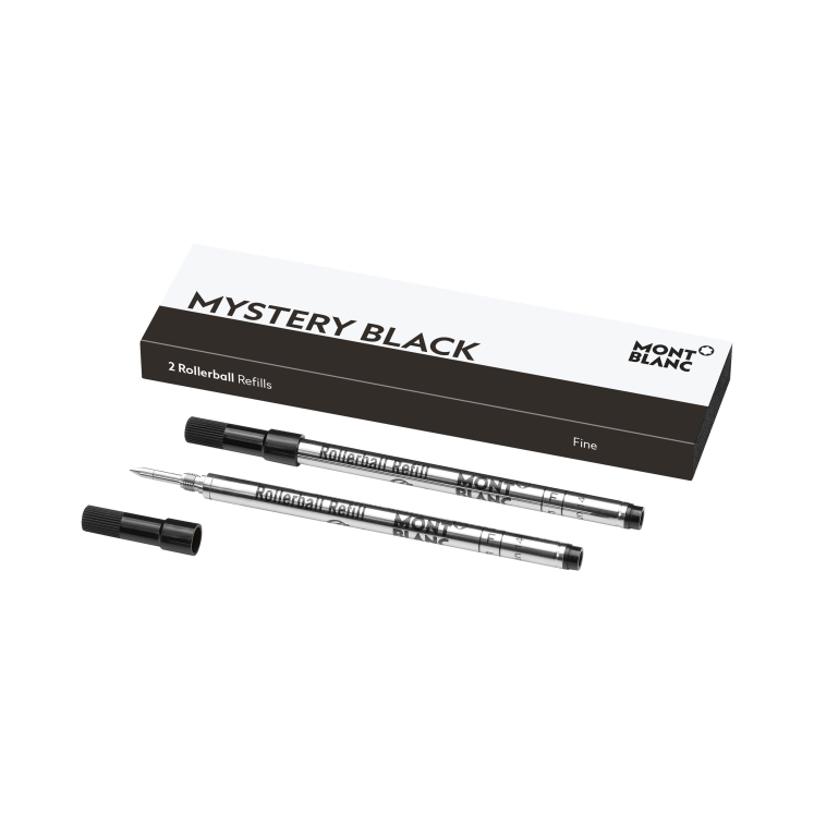 2x Recharges pour Rollerball, Mystery Black