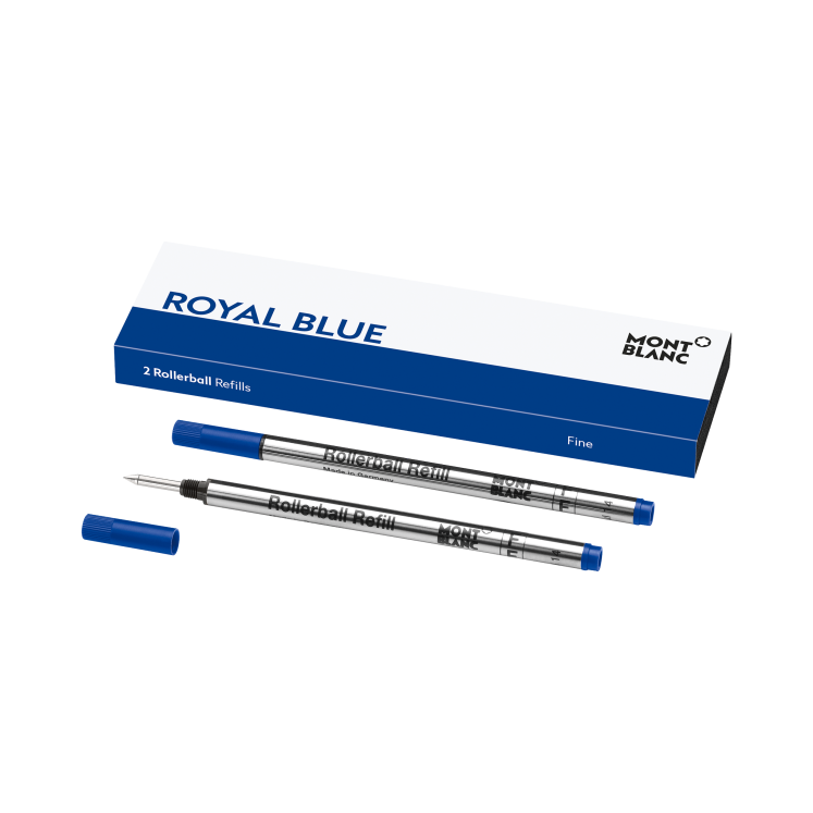 2x Recharges pour Rollerball, Royal Blue