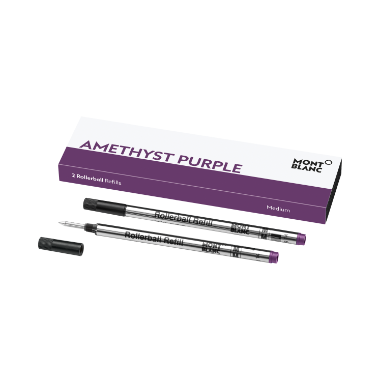 2x Recharges pour Rollerball, Amethyst Purple