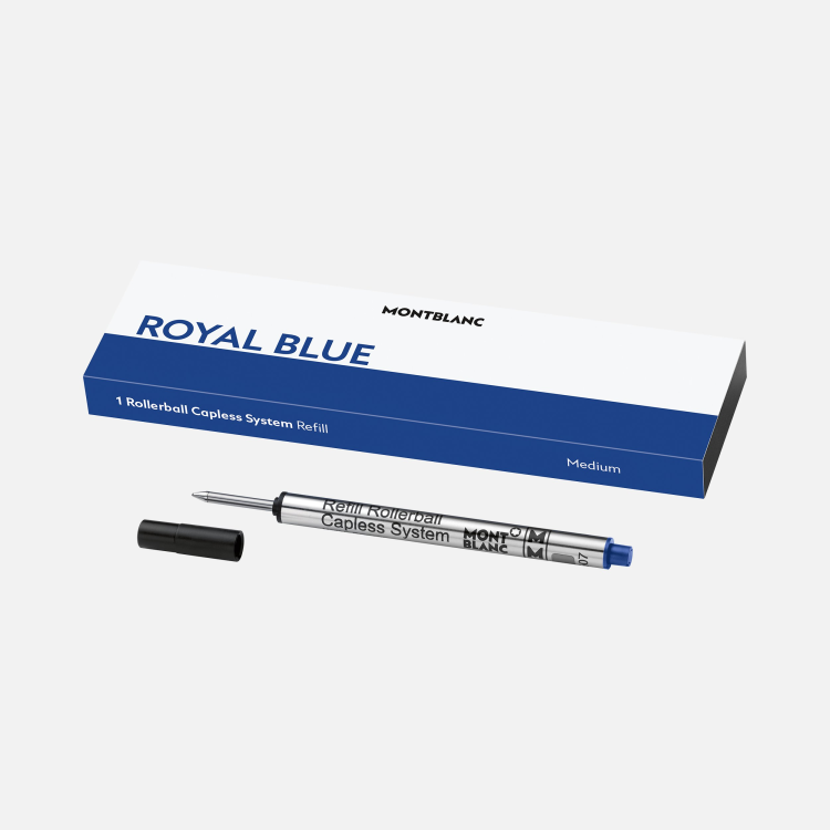 1 recharge pour rollerball sans capuchon (M) Royal Blue