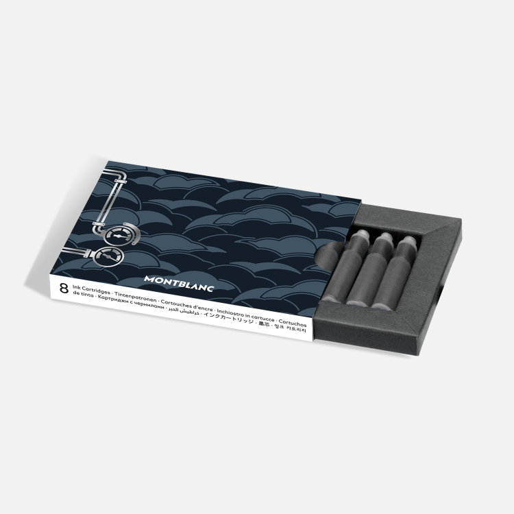 Cartouches d’encre, Meisterstück Around the World in 80 Days, Bleu - Boîte de 8 unités