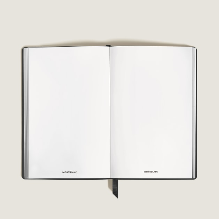 Carnet Petit Format en Cuir Sartorial, Pages Blanches