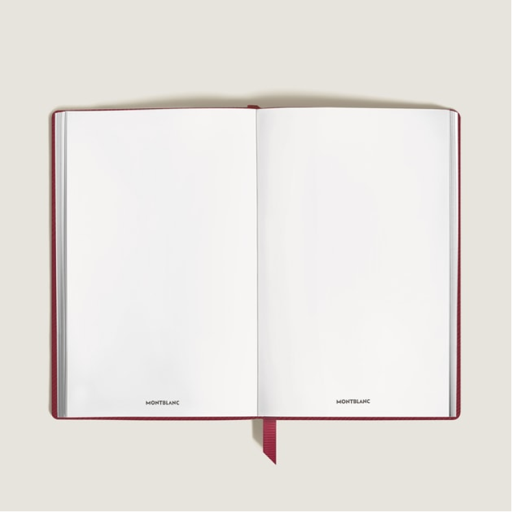 Carnet Petit Format en Cuir Sartorial, Pages Blanches
