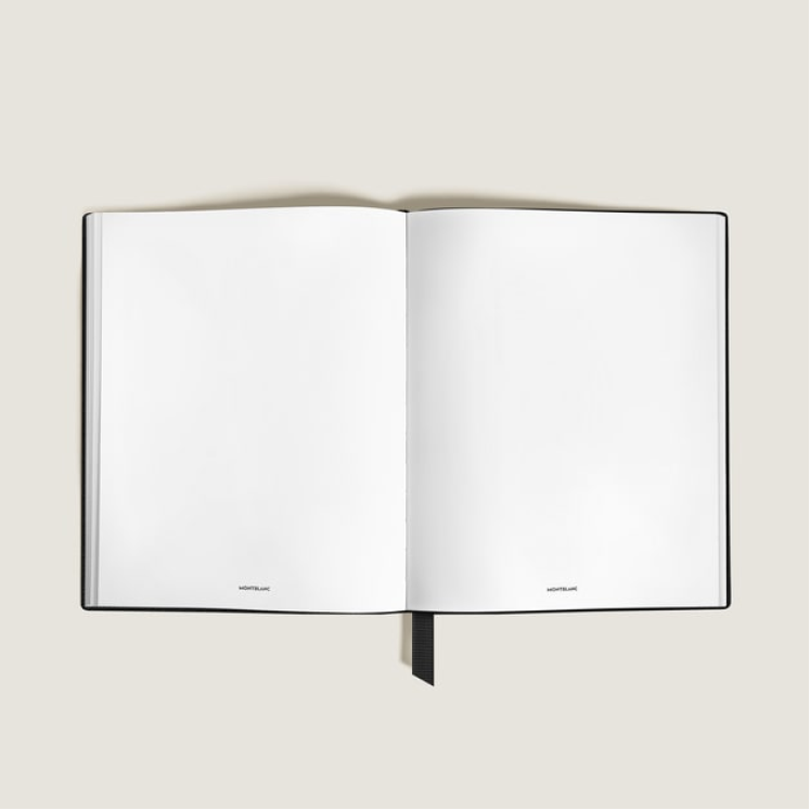 Carnet Grand Format en Cuir Sartorial, Pages Blanches