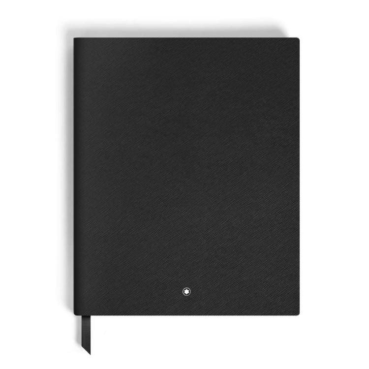Carnet Grand Format en Cuir Sartorial, Pages Quadrill&eacute;es