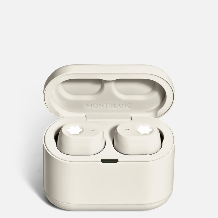 Écouteurs in-ear Montblanc MTB 03 couleur ivoire