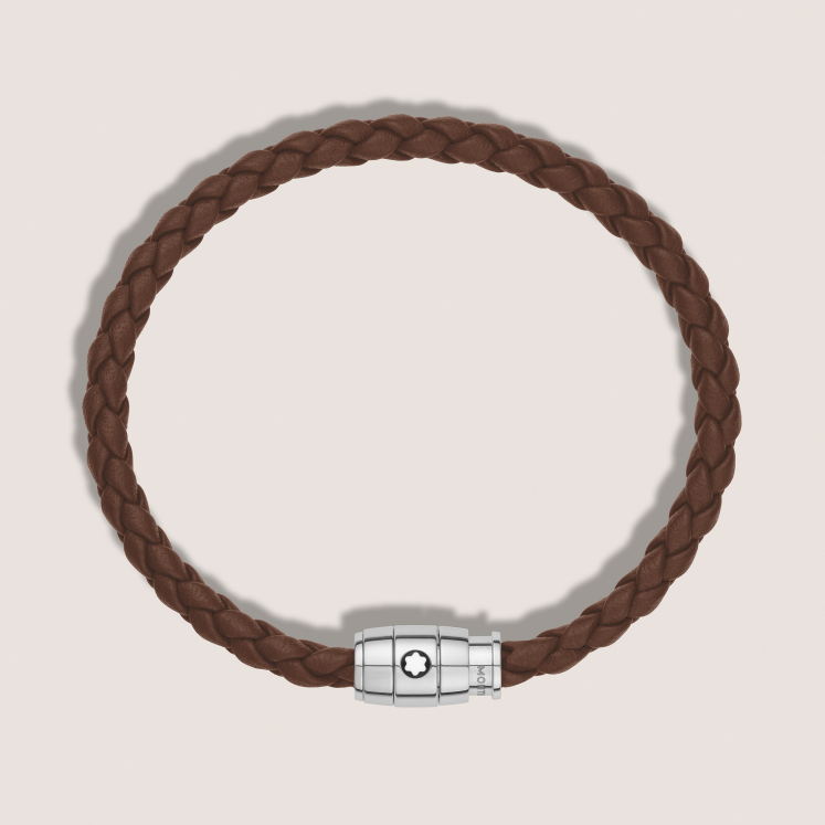 Bracelet 3 Anneaux en Cuir Soft