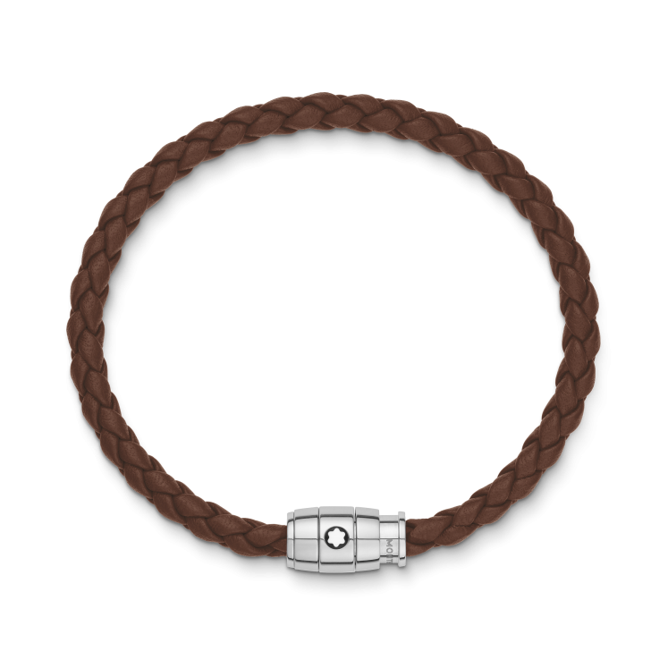 Bracelet 3 Anneaux en Cuir Soft