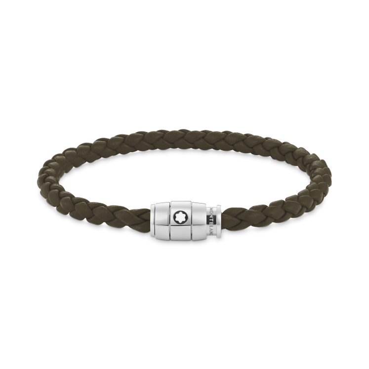 Bracelet 3 Anneaux en Cuir Soft