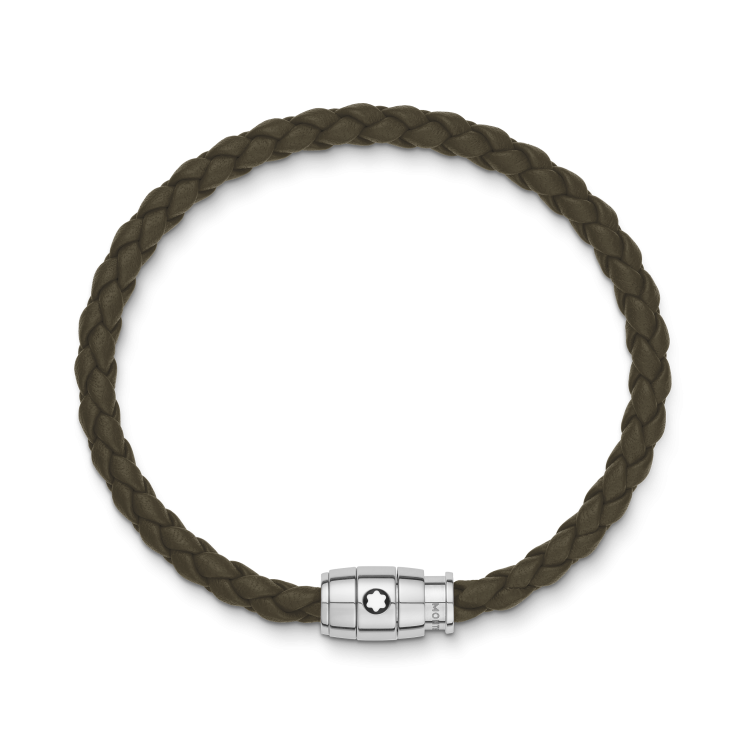 Bracelet 3 Anneaux en Cuir Soft