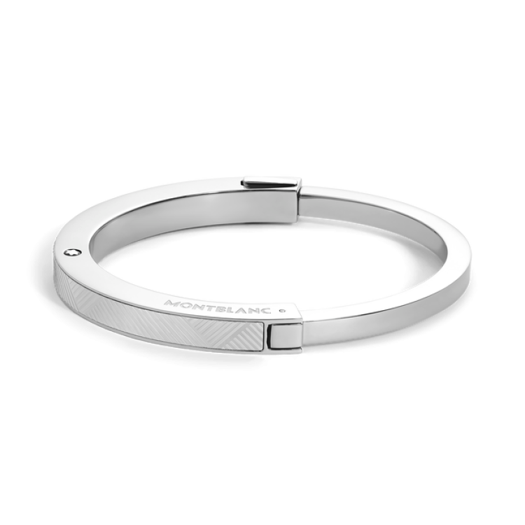 Bracelet Jonc en Acier avec Motif Extreme