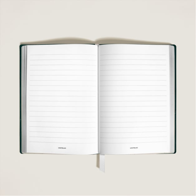 Carnet Moyen Format en Cuir Corteccia, Pages Lignées