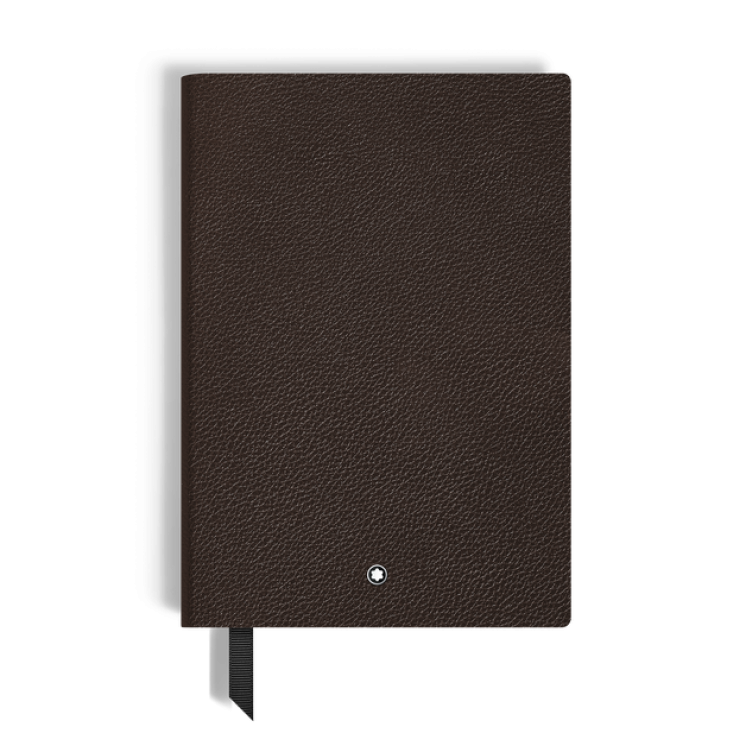 Carnet Moyen Format en Cuir Grainé, Pages Lignées