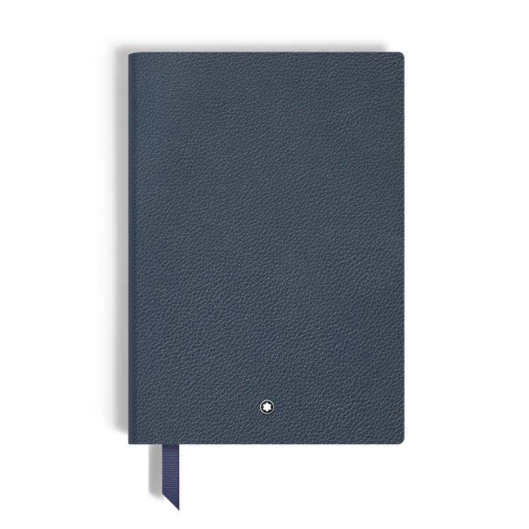 Carnet Moyen Format en Cuir Grainé, Pages Lignées