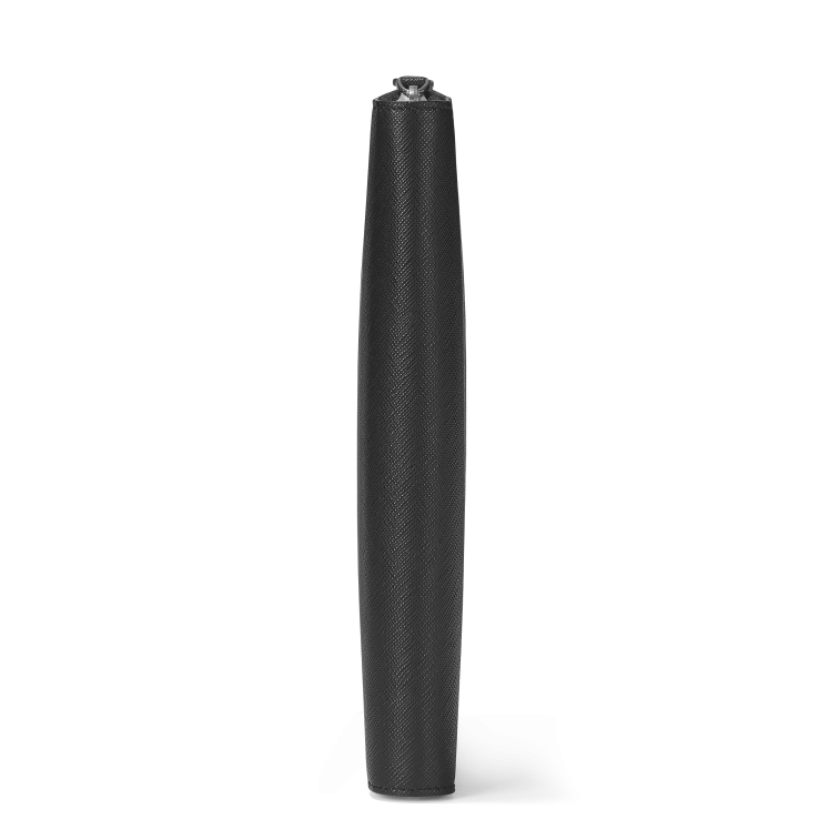 Porte-notes Zippé Petit Format Sartorial Noir