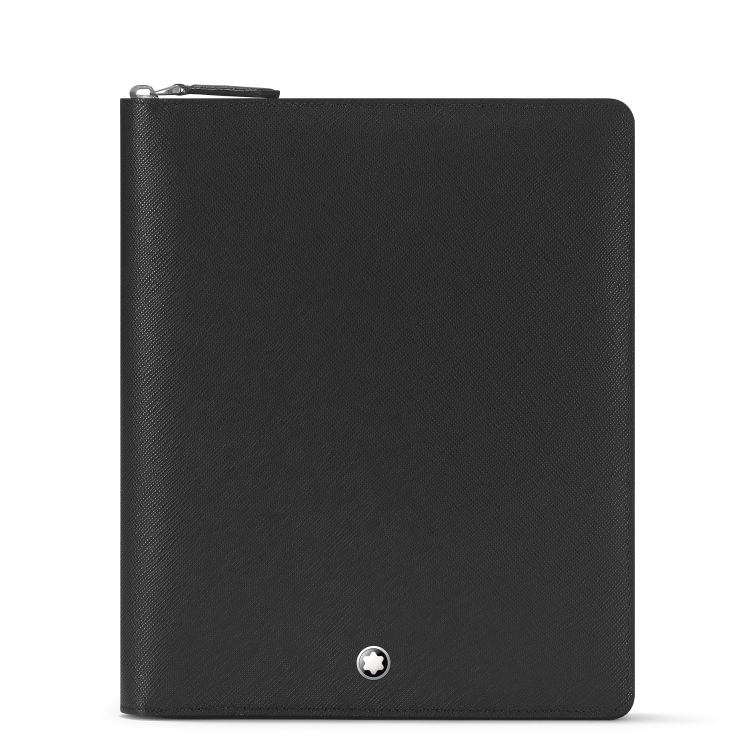 Porte-notes Zippé Petit Format Sartorial Noir