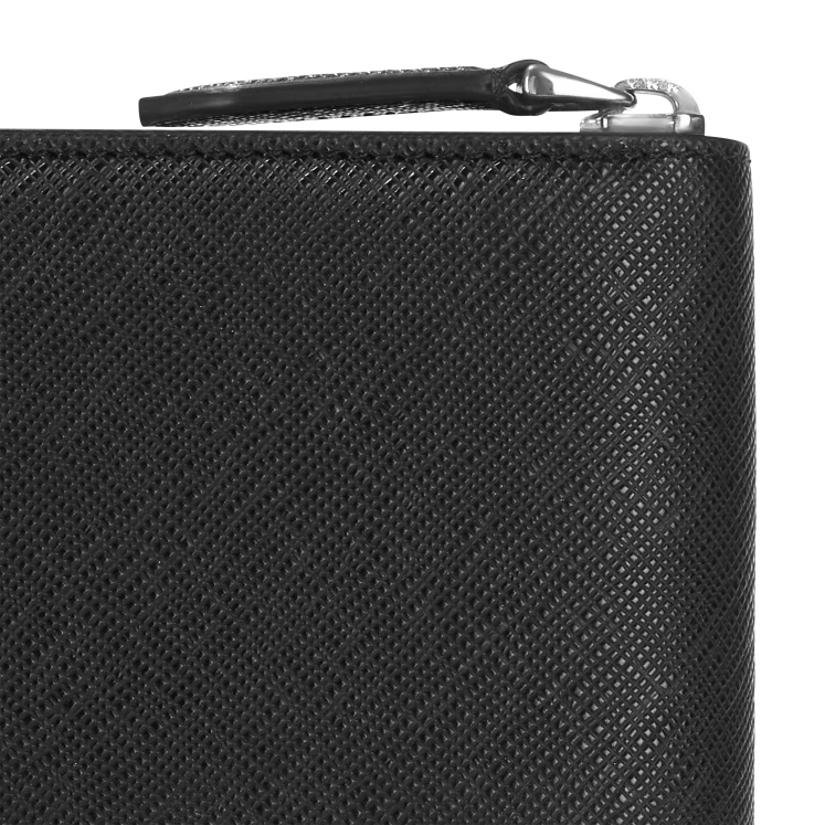 Porte-notes Zippé Moyen Format Sartorial Noir