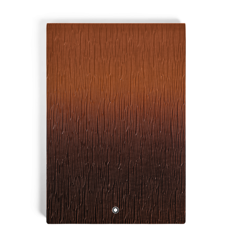 Carnet &agrave; dessin en Cuir Corteccia Sfumato