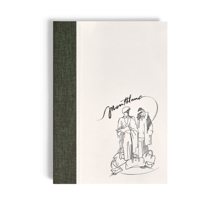 Recharge Papier Moyen Format, Pages Lignées