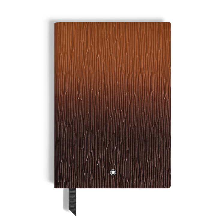 Carnet Moyen Format en Cuir Corteccia Sfumato, Pages Blanches