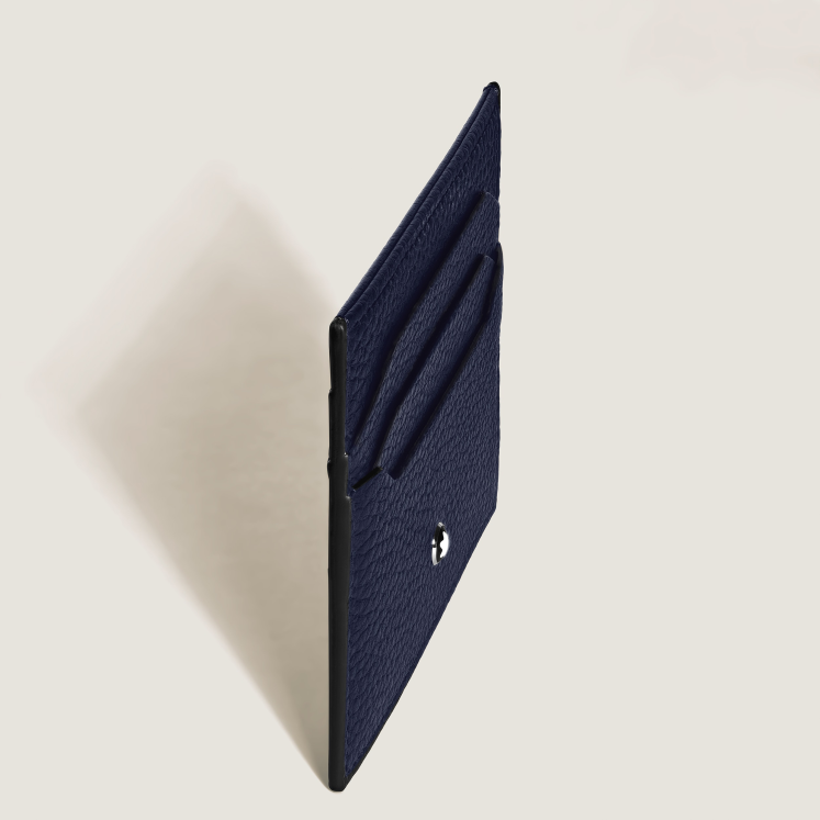 Porte-Cartes 6cc en Cuir Grainé