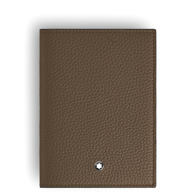 Porte-Passeport en Cuir Grainé