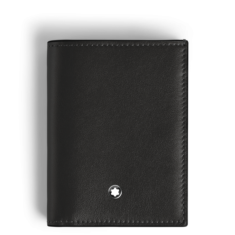 Mini Portefeuille 4cc en Cuir Soft