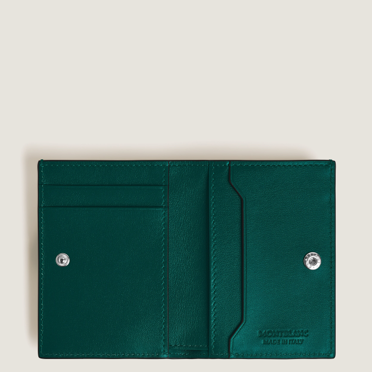 Mini Portefeuille 4cc en Cuir Soft