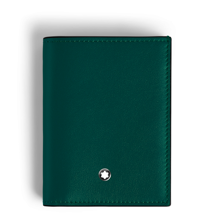 Mini Portefeuille 4cc en Cuir Soft