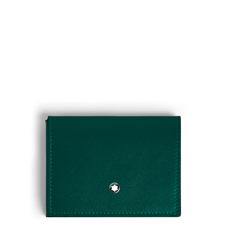 Porte-Cartes Trois Volets 4cc en Cuir Soft