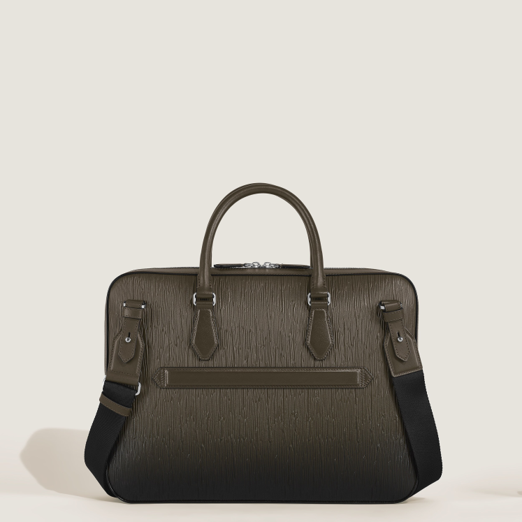 Porte-Documents Fin en Cuir Corteccia Sfumato