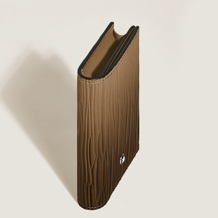 Porte-Cartes 4cc en Cuir Corteccia Sfumato