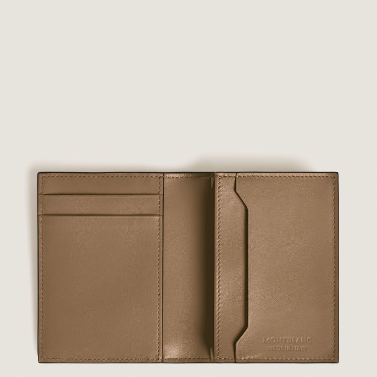 Porte-Cartes 4cc en Cuir Corteccia Sfumato