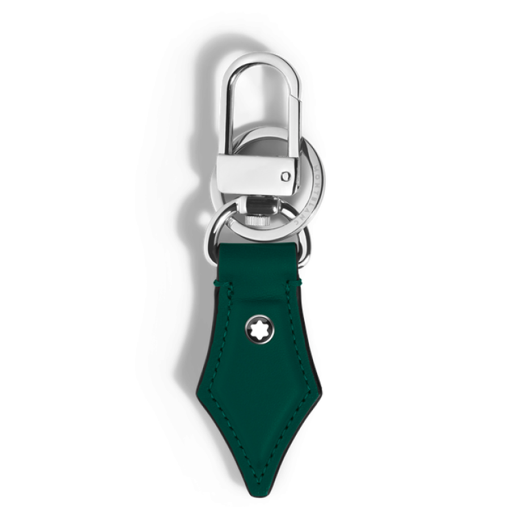 Porte-Cl&eacute;s Plume en Cuir Soft