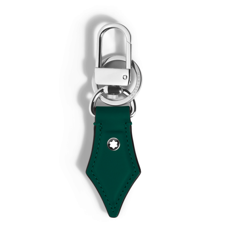 Porte-Clés Plume en Cuir Soft