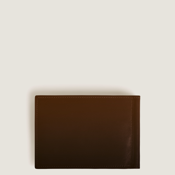 Portefeuille 6cc avec Pince à Billets en Cuir Meisterstück Sfumato