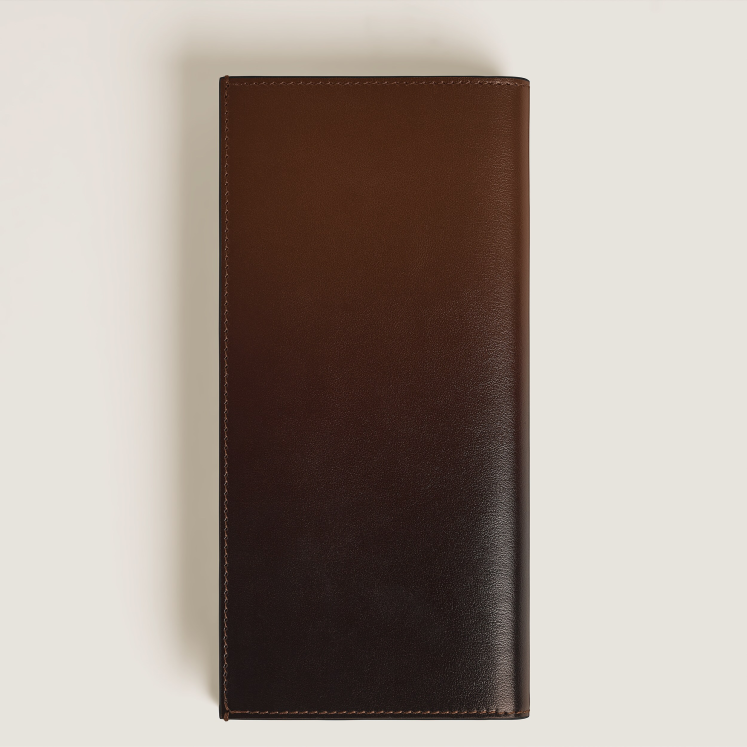 Portefeuille Long 14cc Zippé en Cuir Meisterstück Sfumato