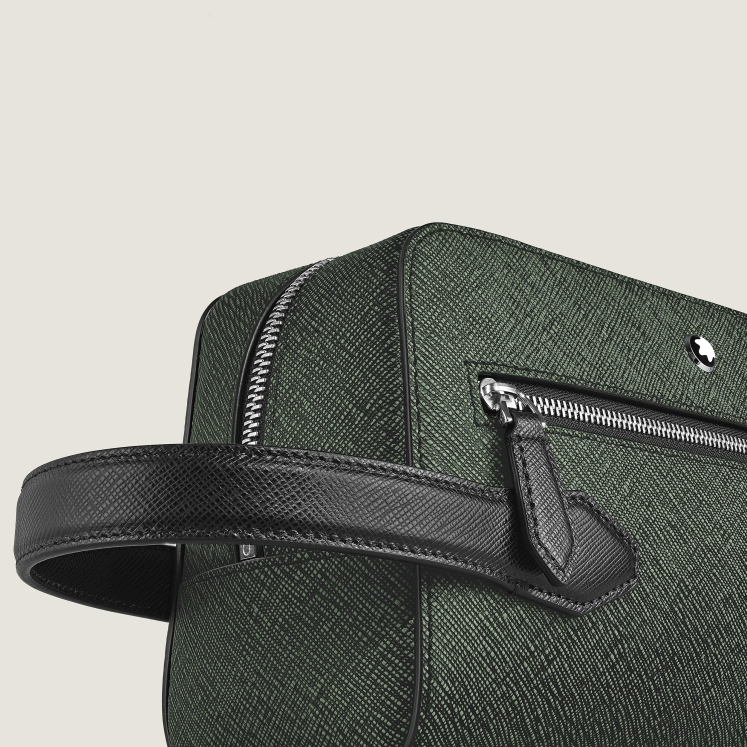 Trousse de Toilette en Cuir Sartorial