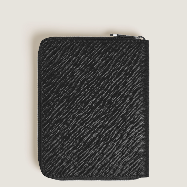 Étui pour 5 Instruments d'Écriture Zippé en Cuir Sartorial