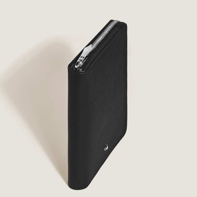 Étui pour 5 Instruments d'Écriture Zippé en Cuir Sartorial