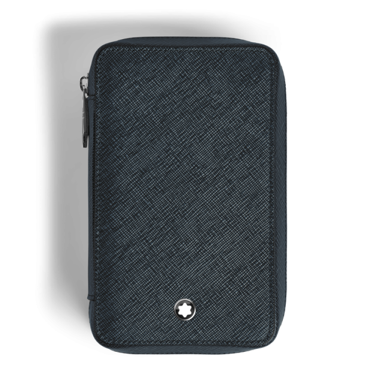 &Eacute;tui pour 8&nbsp;Instruments d'&Eacute;criture Zipp&eacute; en Cuir Sartorial