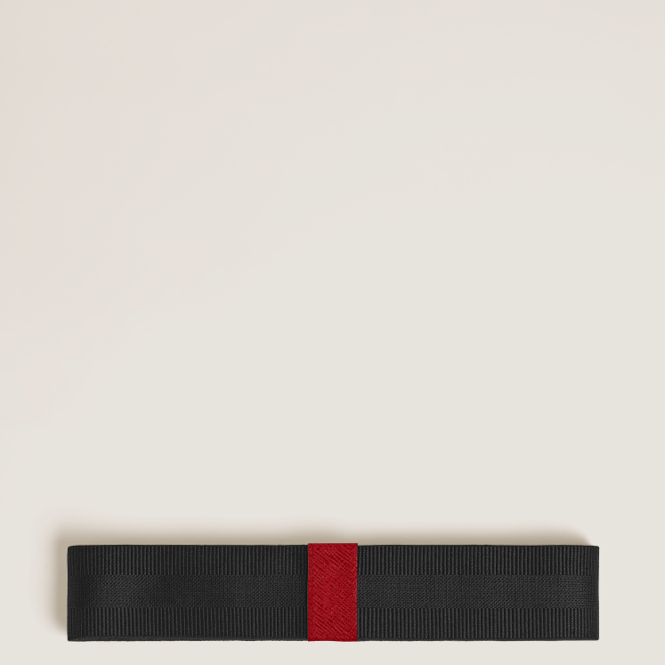 Étui pour 1 Instrument d'Écriture avec Bande Élastique en Sartorial