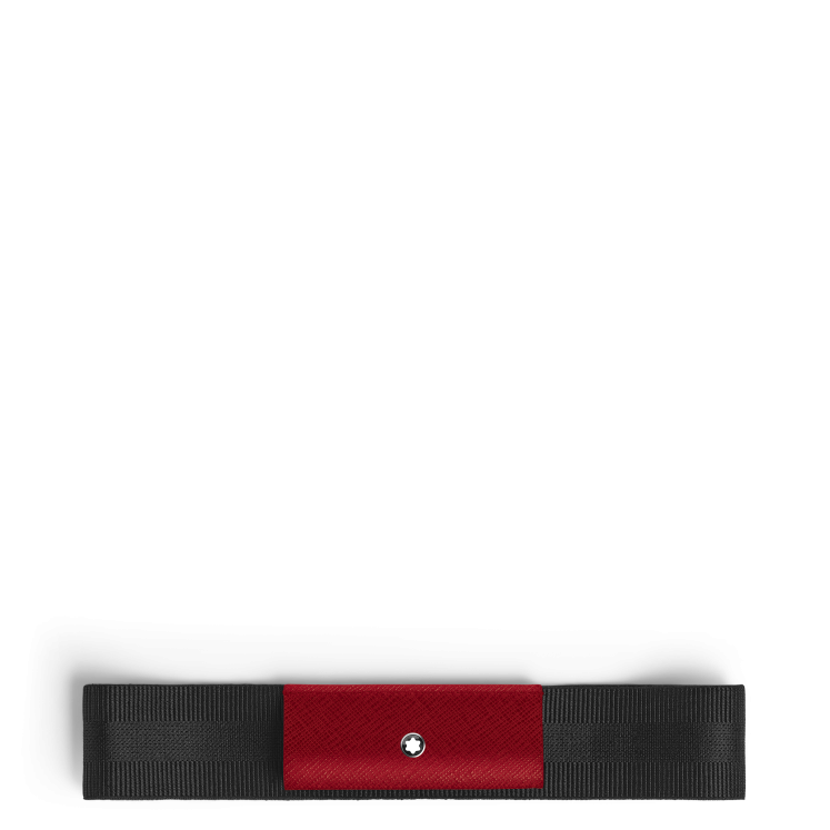 Étui pour 1 Instrument d'Écriture avec Bande Élastique en Sartorial