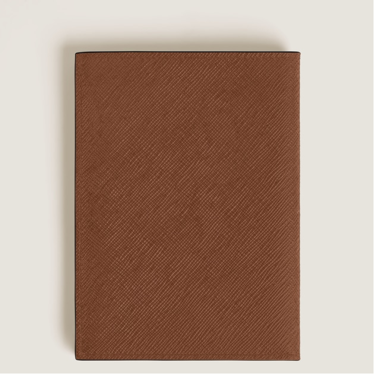 Porte-Passeport en Cuir Sartorial