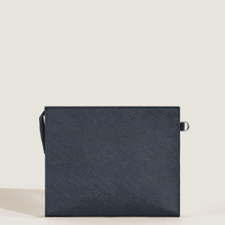 Pochette en Cuir Sartorial